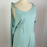 Free People Clear Skies Cold Shoulder Dress in Mint Photo 2