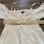 Torrid Cream Off-Shoulder Blouse Peasant Cottagecore Milkmaid Size 1 (1X 14/16) Photo 3
