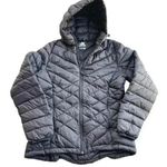 Zeroxposure hooded puffer quilted jacket full zip black size S NWOT with flaw Photo 0