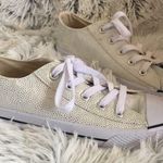 Airwalk Women’s Iridescent Opalescent Off White Lace Up Sneakers Photo 0