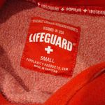 Life Guard + Virginia Beach Red Lifeguard Hoodie SIZE S Photo 2
