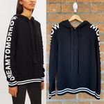 Maje Major ‘Dream tomorrow’ embroidered knitted hoody size 1 Photo 0