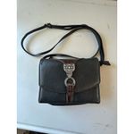 Brighton Nepal Organizer Pebble Italian Crocodile-Embossed Leather Crossbody Bag Photo 1