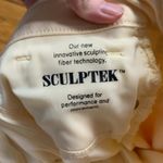 Athleta Sculptek Crop Pants Womens Size 12P Beige Cream High Rise Straight Leg Photo 7