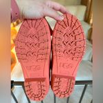 UGG  Pink Rubber Waterproof Mid-Calf Rain Boot Photo 9