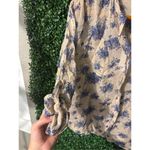 Rebecca Taylor  Summer Staple Top Floral Ash Pink Size 10 NWT Photo 3