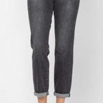 Judy Blue Women’s Black Handsand Boyfriend Jeans Mid-Rise Cuffed Size 7/28 88130 Photo 0