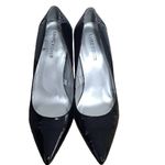 Marc Fisher Black Patent Girafee2-R W/ glitter heels size 8.5 Photo 3