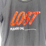 Pam & Gela  Size P Lost Logo Graphic Tee In Black Photo 2
