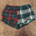 Target  Plaid Christmas Pajama Shorts Photo 0