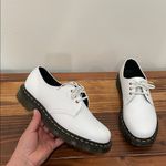 Dr. Martens  27214 Vegan Oxford Shoes Men's Size 6 Women's Size 7 White Leather Photo 5
