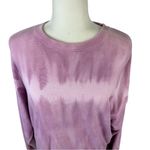 American Eagle  Purple Tie Dye Crew Pullover Size S Photo 3