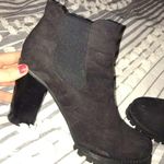 Boomerang Platform Black Boots  Photo 0