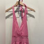 idem Ditto  Ruffle Halter Mini Dress Size L Photo 1