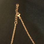 NEW Heartbeat Necklace Women’s Gold Colored Necklace w/ Heartbeat & Heart Charm Photo 2