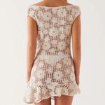 Peppermayo Exclusive - Sunnyside Crochet Mini Dress - Ivory Photo 1