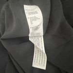 Abercrombie & Fitch New Abercrombie Fitch Black Long Sleeve Tie Neck Mini Dress Small Boho Party Photo 8