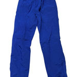 RAW Athletic Wear Royal Blue Nylon Track Pants Zippers Womens Size M Size M Photo 0