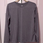 Athletic Works Gray Athleisure Shirt Photo 0