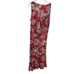 Kasper Red Midi Sleeveless Dress Photo 1