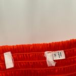 ASTR The Label Mariela Dress Size Medium Slip Midi NEW Red Orange Satin NWOT Photo 2