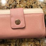 Tahari  Rfid Pink Cream Pearlized Multi Wristlet Photo 0