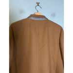 NWT J. Crew Regent Blazer Wool Flannel Brown Size 14 Photo 7