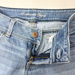 American Eagle  Outfitters Y2K Slim Boot Light Blue Flare Jeans Size 4 Stretch Photo 6