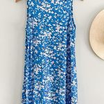 Draper James | Grace and Charm Floral Ruffle Nightgown | Blue Shadow | Sz S/M Photo 6