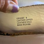 Zigi ny Urgent Snakeskin Leather Gold Studded Sling Back Prom Wedding He… Size 9 Photo 8