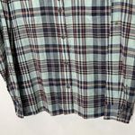 Pendleton  Plaid Button-Up Shirt Women’s Size Medium Cotton Double Pocket Casual Photo 4