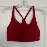 Lululemon Red Power Y Sports Bra Photo 0