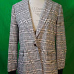 Ted Baker  London Womens Pink Black Kimm Ribbed Cuff 30 Years Blazer 3‎ 12 Photo 0