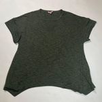 Juicy Couture SZ XL Rayon/Polyes/Spand Moss Green Knit Oversize Shirt Blouse Top Photo 0