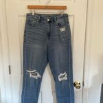 American Eagle AEO Cool Classic Ripped Mom Jeans Photo 6