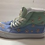 Vans Women's/ unisex Blue High-Top Sneakers collab with sandy Liang Photo 6