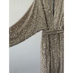 ASOS NWT!  DESIGN Lt. Gray Sequin Dress, Size 12 (b43) Disco, Party Diva Photo 5