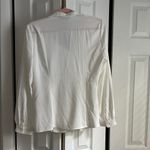 Allegra K NWT 💯  Classic White Shirt button up blouse size M Photo 5