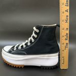 Converse 166800C Black Canvas Run Star Hike Platform Unisex Sneakers Size 6.5 Photo 9