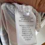 Derek Heart Red Cream Blue Striped Maxi Dress Pom Pom Fringe Ruffle Size Small Photo 5