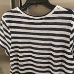 Michael Stars 💕💕 Short Sleeve Striped T-Shirt ~ Black & White Stripes Small Photo 3