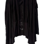 Lauren Moshi  Sword & Brass Kuckles Women’s Black Cardigan Size Small Photo 0