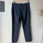 Akris Punto  Trouser Pants Navy Blue Slim Fitted Tailored Pants‎ Size 8 Photo 6