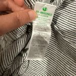 J.Crew Striped linen blend drawstring pant Size 18 casual pull on beach crop White Photo 5