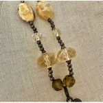 Agate crystal mirror pendant necklace Photo 11