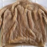 Avec + Knit Womens Knitted Top Sweater Sweatshirt Tie Knot Brown Sz Medium Large Photo 9