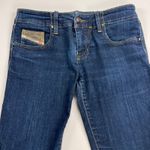 Diesel  Industry Grupee Low Rise Super Slim Skinny Dark Wash Jeans Size 27/32 Photo 7