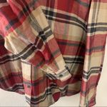 Columbia plaid flannel hoodie drawstring long sleeve shirt Size 1X Photo 11