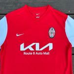 Nike Red Kia Route 6 Auto Mall Soccer Jersey Photo 1