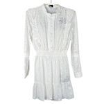 The Kooples NWT Broderie Anglaise Women’s Mini Dress Size FR 1 US Small / 4 Photo 3